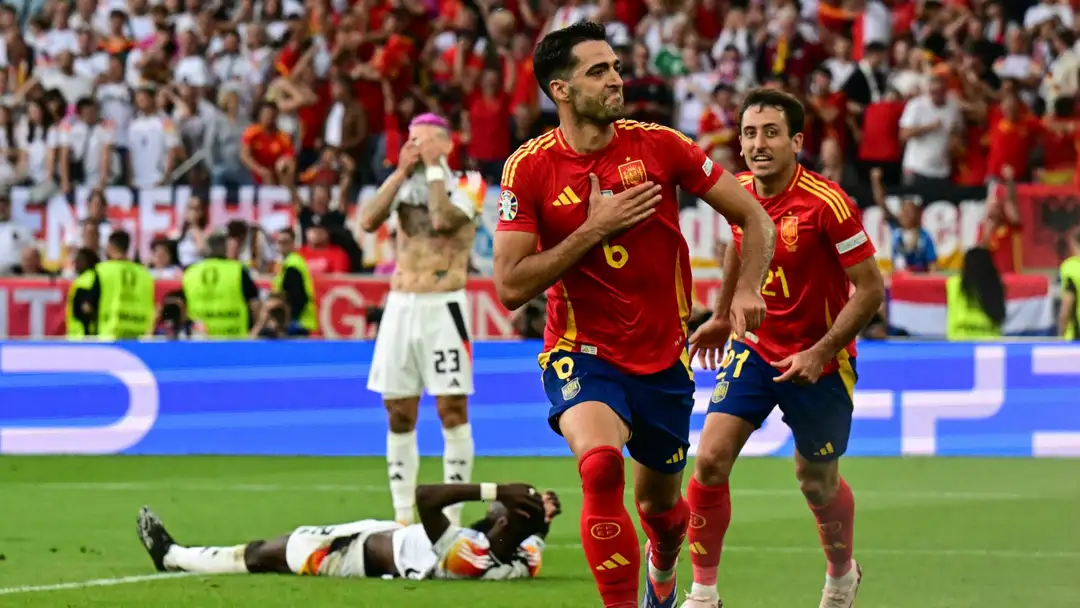 Jerman Tunduk di menit Akhir oleh Spanyol
